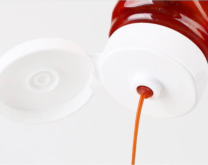 l'assaisonnement de plastique de la sauce 16oz tomate met inodore en bouteille 3