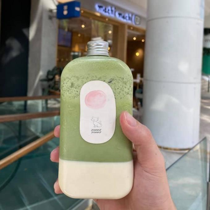 La boisson en plastique d'ODM de GV met 12 onces en bouteille pour le boire de thé de lait de Smoothie 2