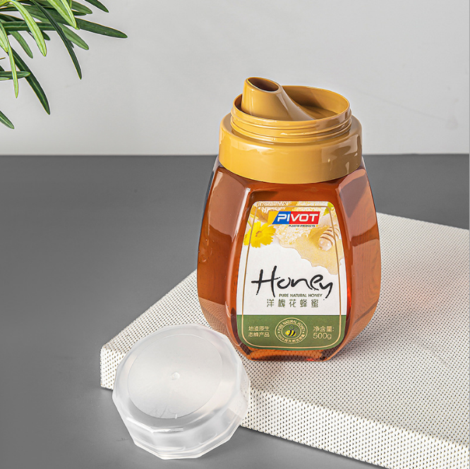 0.7L Honey Bottles Reflux Inlet Sealing de plastique cogne l'estampillage chaud 0