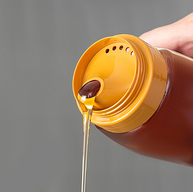 0.7L Honey Bottles Reflux Inlet Sealing de plastique cogne l'estampillage chaud 1