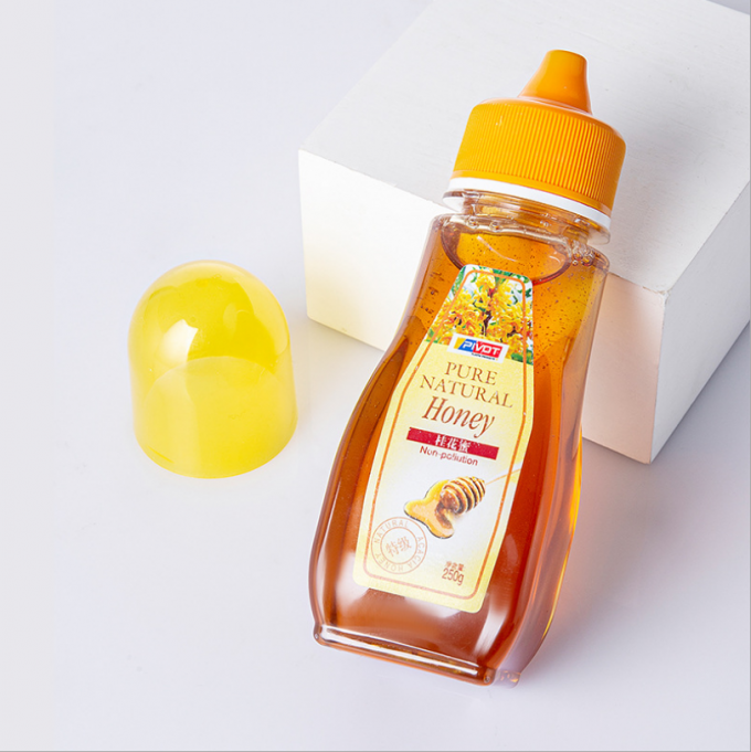 logo fait sur commande simple de 10.5oz Sugar Syrup Squeeze Bottle 300g 250g 2
