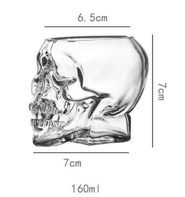 Whisky Brandy Vodka Brewed Wine Spirits Cup Skull Glass Bottle Special Shaped 50-700ml