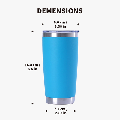 Travel Car Mug Stainless Steel Insulated Tumblers Coffee Mugs Cups 20/30 OZ