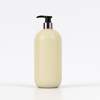 QZH Empty Lotion Biodegradable Plastic Bottles 200ml Wheat Straw Refillable