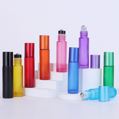 0.35oz Crystal Glass Bottle Essential Oil Roller ODM