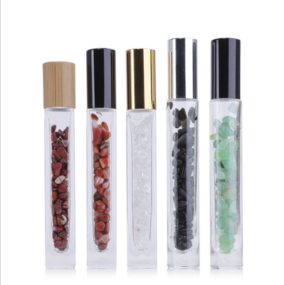 TUV Glass Cosmetic Containers Empty Glass 10ml Roll On Perfume Bottles