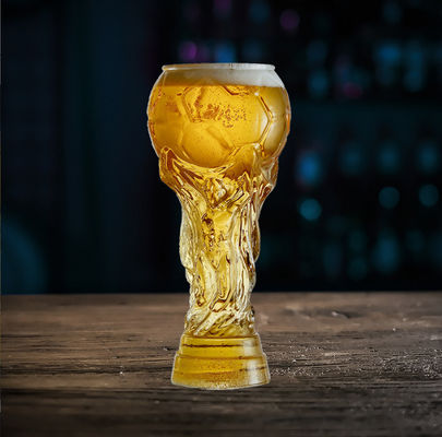 Good price Le trophée de coupe du monde de la tasse 16oz Qatar en verre de bière d'espace libre de verre à boire a formé en ligne