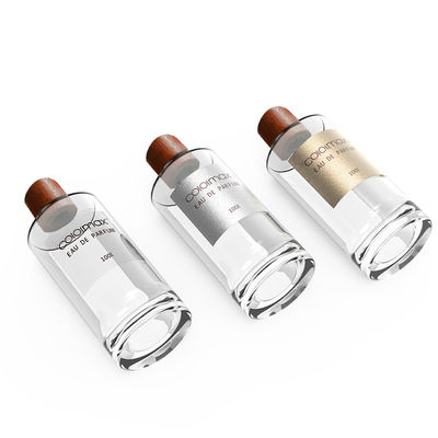 Good price LOGO fait sur commande de rond de GV du diamètre 3.5oz Crystal Glass Perfume Bottles de 50mm en ligne