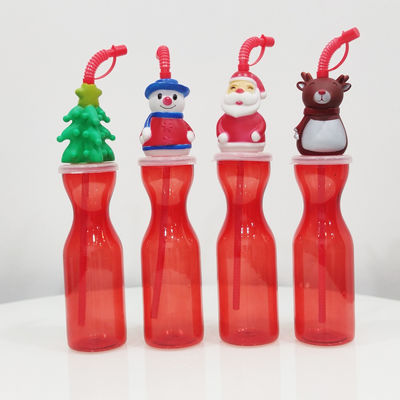 Good price La boisson en plastique de décoration de Noël d'ODM met le bonhomme de neige en bouteille 17oz libre AZOÏQUE en ligne
