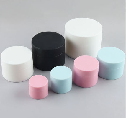 Good price Pp écrèment les conteneurs cosmétiques en plastique le mur de double que de 4 onces cogne 7.4*5.1cm en ligne