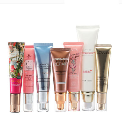 Good price Tube de pompe privé d'air du HDPE LLDPE 13oz fait sur commande vide de empaquetage cosmétique en ligne