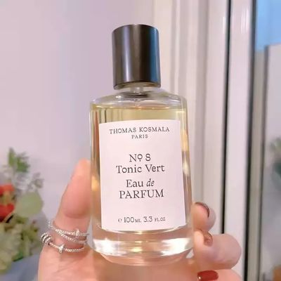 Good price Bouteilles de parfum matérielles en verre épaisses 15mm de rabattement de luxe faites sur commande de conteneurs cosmétiques en verre de cou en ligne