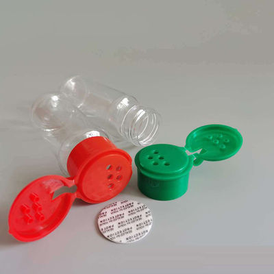 Good price Le rond de assaisonnement en plastique de bouteille de conteneur de poudre de poivre d'épice d'ANIMAL FAMILIER a formé 100g en ligne